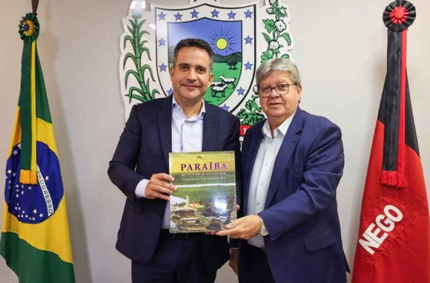 Imagem Governador da Paraíba, João Azevêdo e o de Alagoas, Paulo Dantas