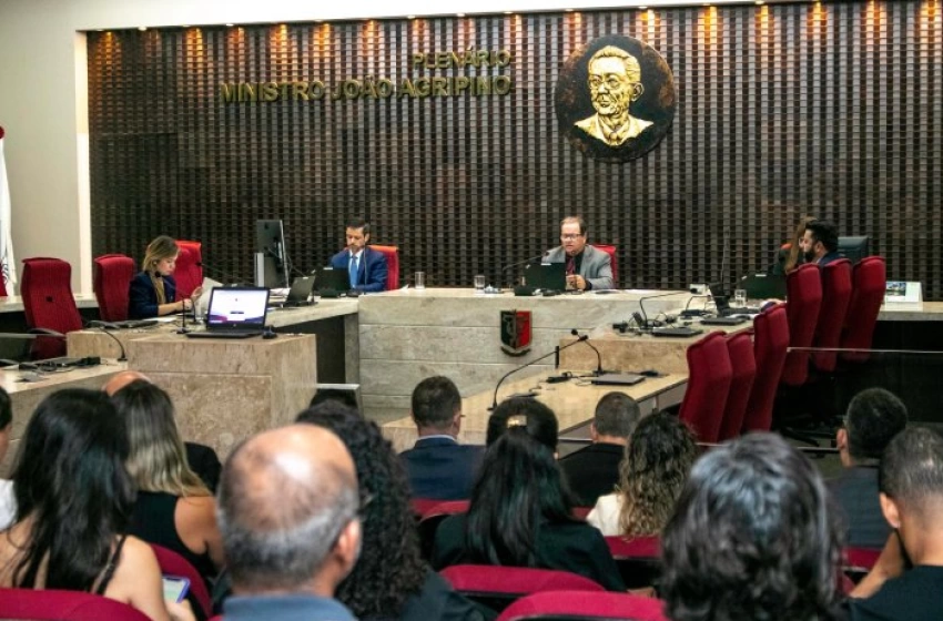 Imagem Sessão do Tribunal de Contas do Estado da Paraíba