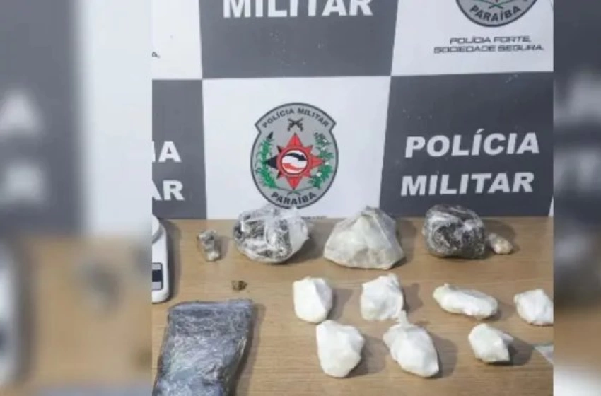 Imagem Drogas apreendidas em ação da PM