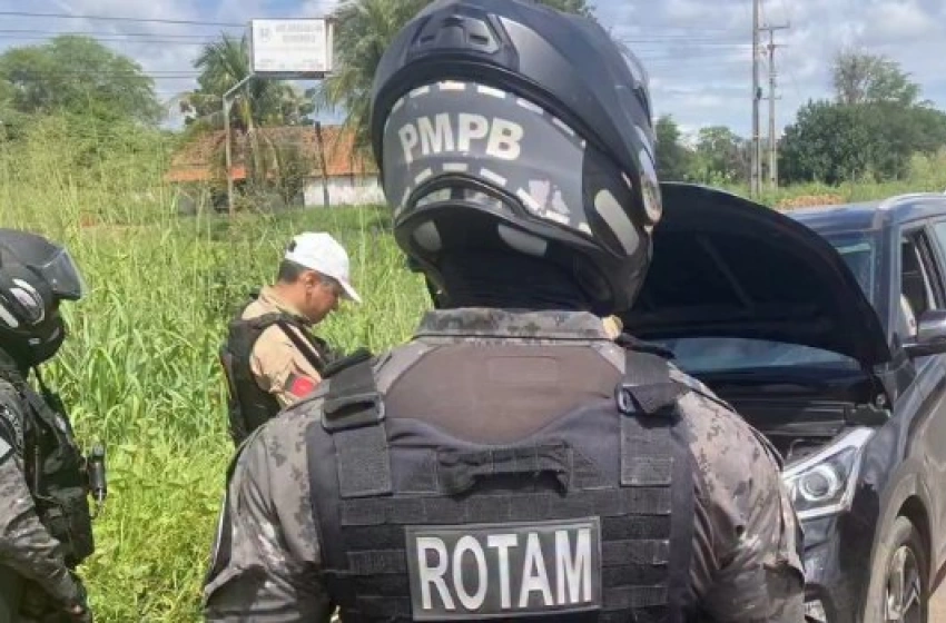 Imagem Apreensão de veículo com queixa de roubo em Cajazeiras