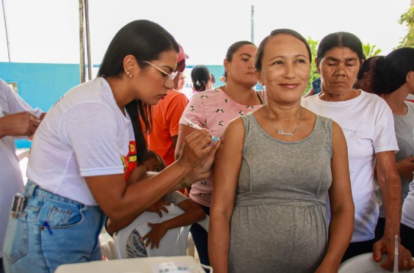 Imagem Meta de vacinação contra influenza
