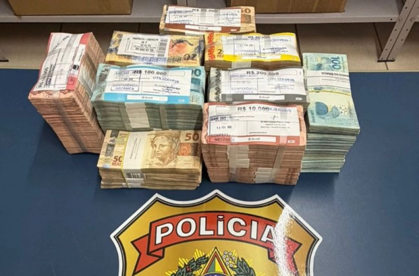 Imagem Apreensão de R$ 500 mil