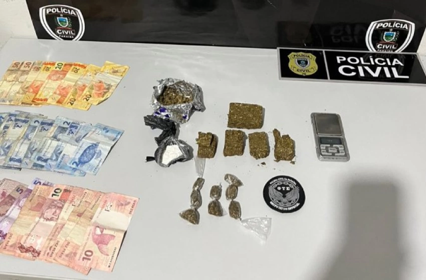 Imagem Prisão de homem por tráfico de drogas