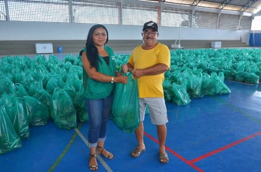 Imagem Entrega de 53 toneladas de alimentos do PAA-CDS