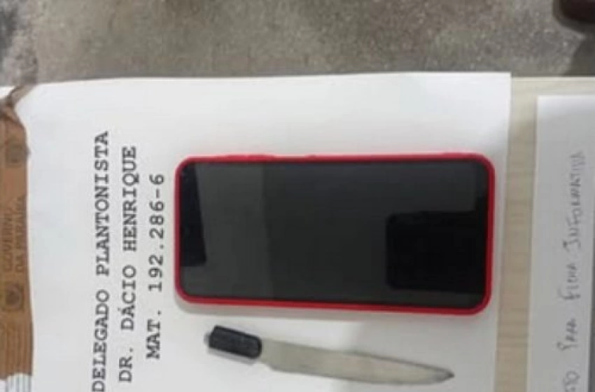 Imagem Celular recuperado pela PM em Cajazeiras