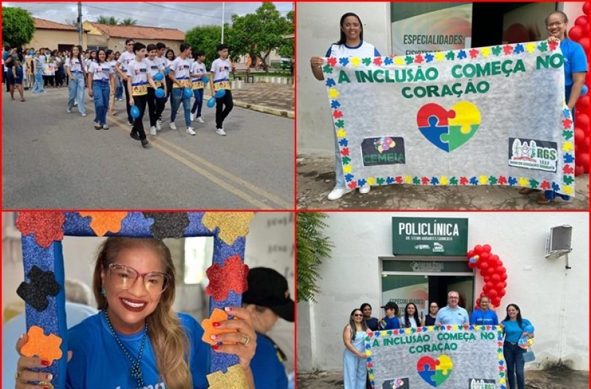Imagem Caminhada pela conscientização do autismo em Lastro