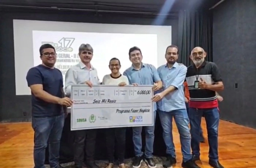 Imagem Programa Fazer Negócio, em Sousa