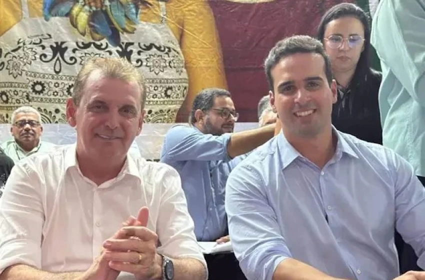 Imagem Deputado Estadual Chico Mendes e o Governador da Paraíba, Lucas Ribeiro 