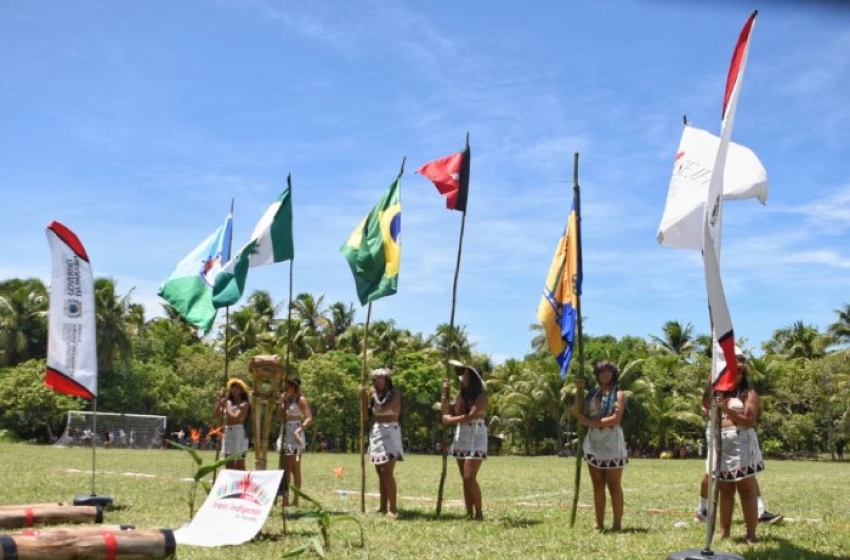 Imagem Cerimônia de abertura dos Jogos Indígenas da Paraíba 2026