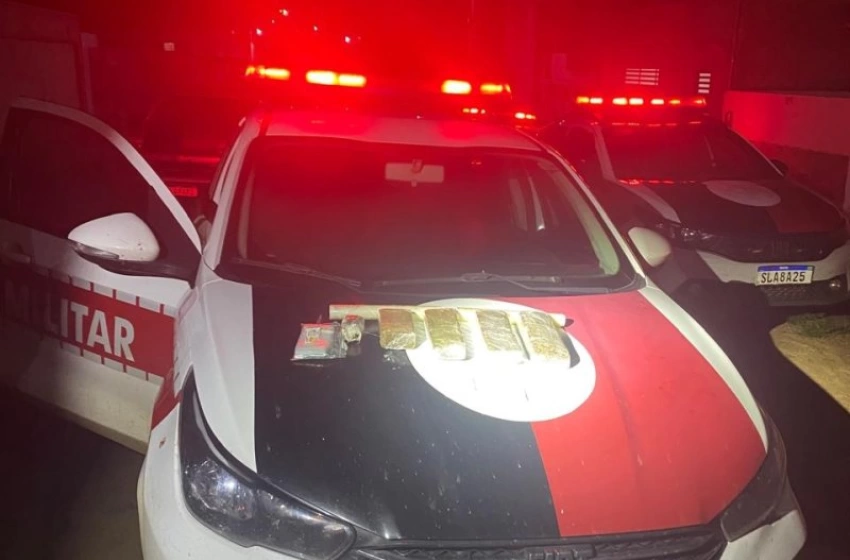 Imagem Drogas apreendidas pela polícia militar em Catolé do Rocha 