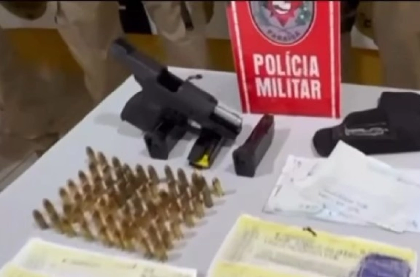 Imagem Material ilícito apreendido em ação da PM