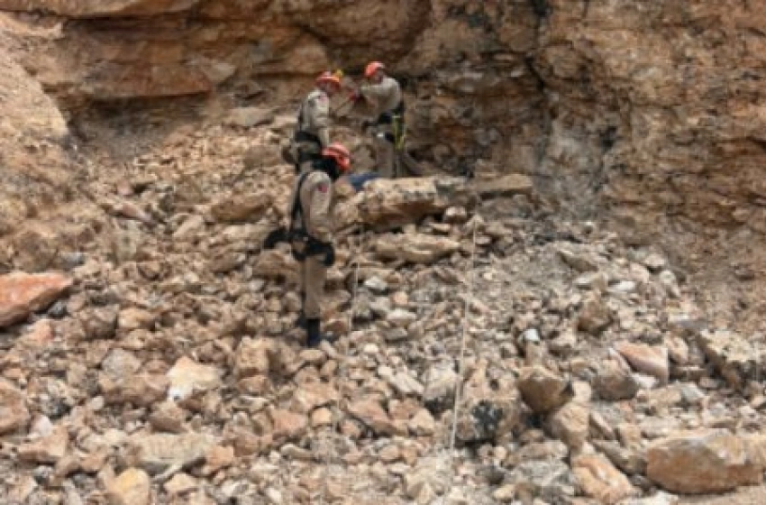 Imagem Desabamento de mina em São José do Sabugi
