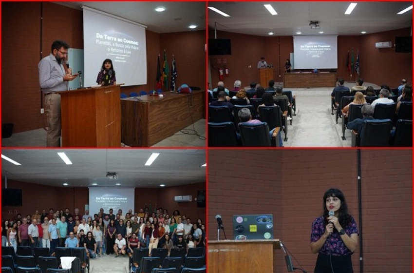 Imagem Palestra com a pesquisadora paraibana Raíssa Estrela