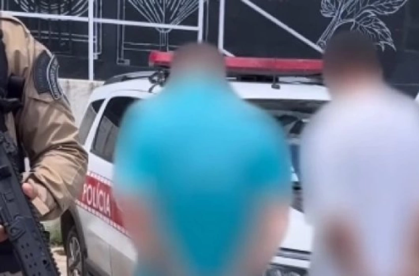 Imagem Prisão de dupla investigada por homicídio