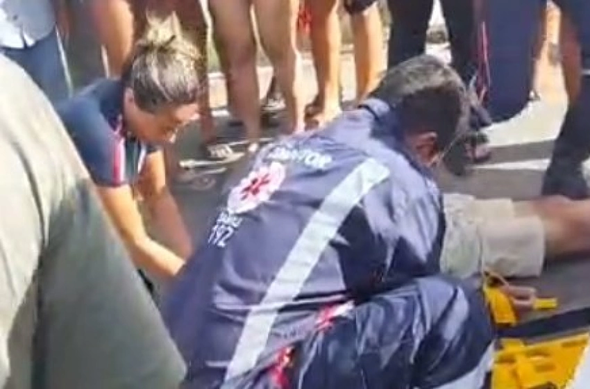 Imagem Imagem do acidente em São José da Lagoa Tapada 