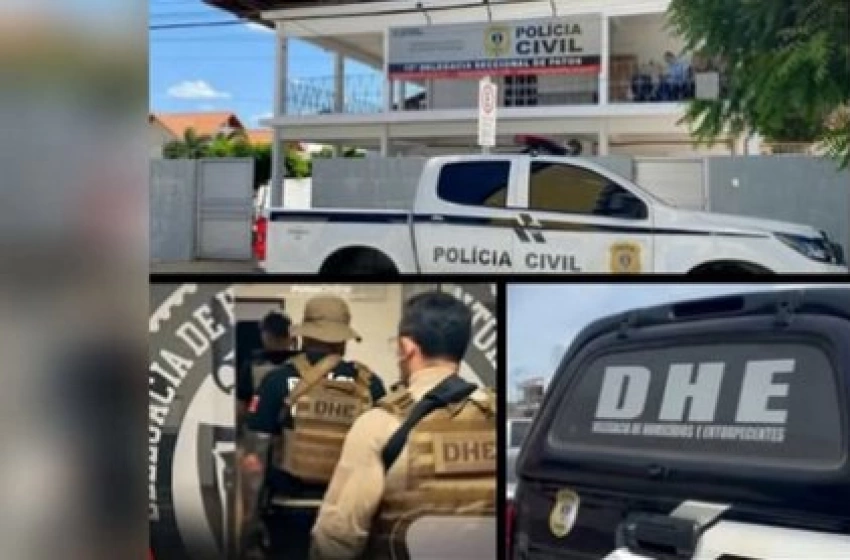 Imagem Operação contra o tráfico de drogas