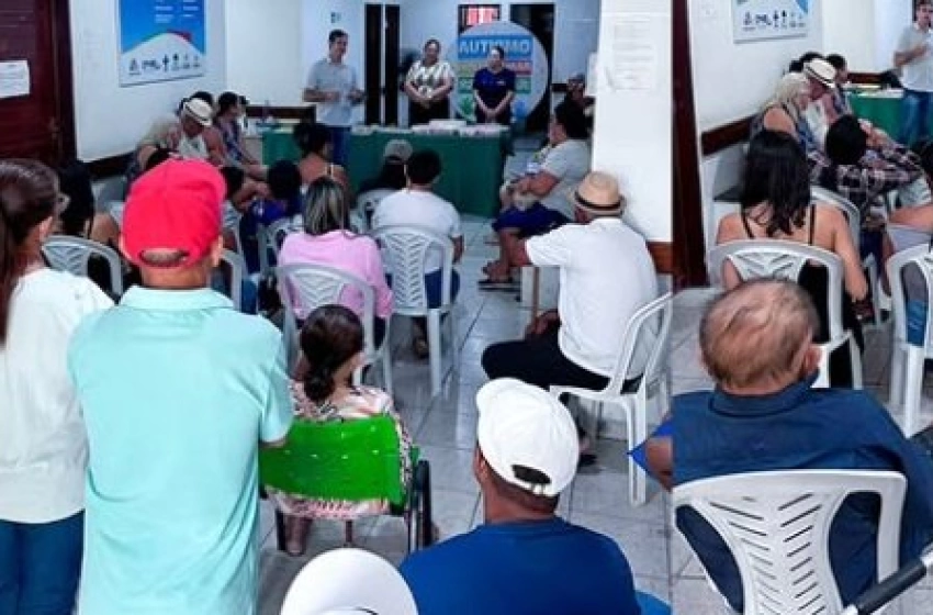 Imagem Aparecida realiza atividade sobre autismo em UBS seguindo programação da campanha