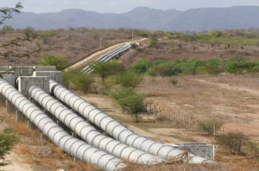 Imagem Ordem de serviço para execução do lote 3 do canal Acauã-Araçagi