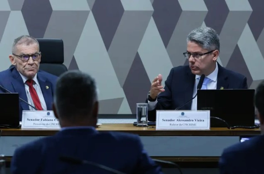 Imagem Relator da CPI, senador Alessandro Vieira (MDB-SE)