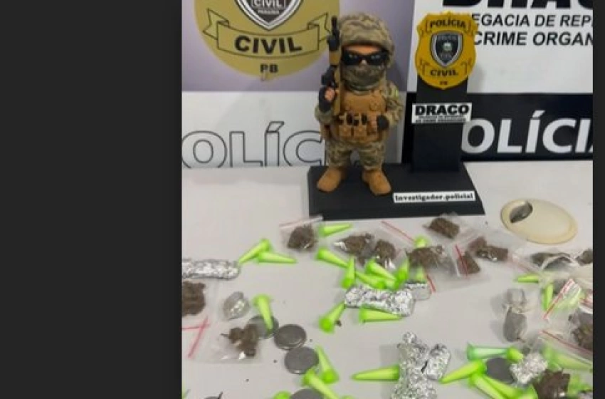 Imagem Prisão de mulher por tráfico de drogas