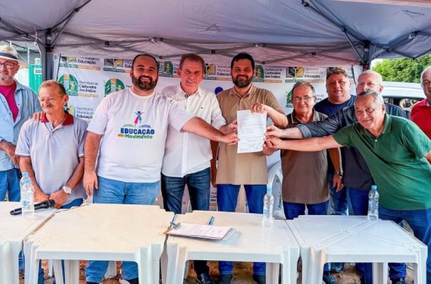 Imagem Anúncio de pacote de obras e veículos para Cachoeira dos Índios