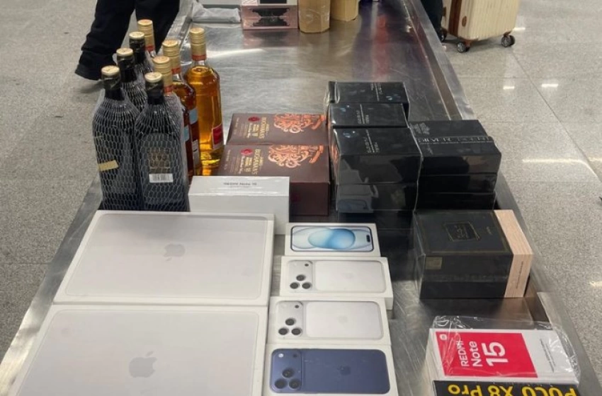 Imagem Produtos apreendidos no Aeroporto de João Pessoa