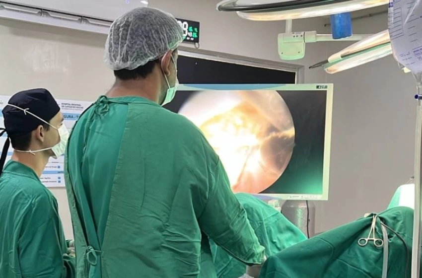 Imagem Procedimento cirurgico realizado através do programa Opera Paraíba em Catolé do Rocha 