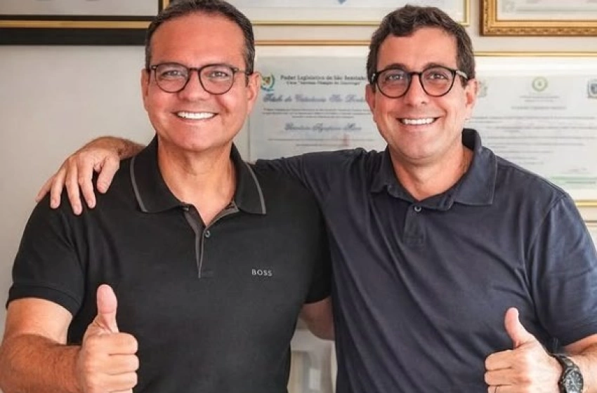 Imagem Deputado Federal Gervásio Maia e o prefeito de Fagundes 