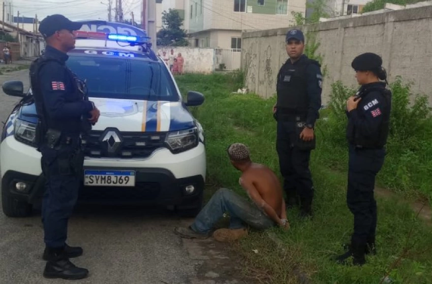 Imagem Prisão de suspeito de furto de materiais em obra de escola