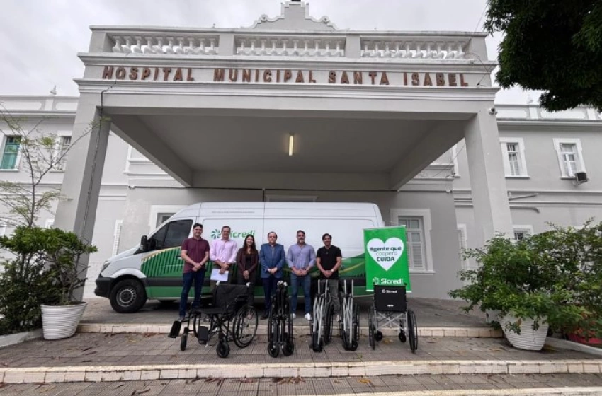 Imagem Doação de cinco cadeiras de rodas