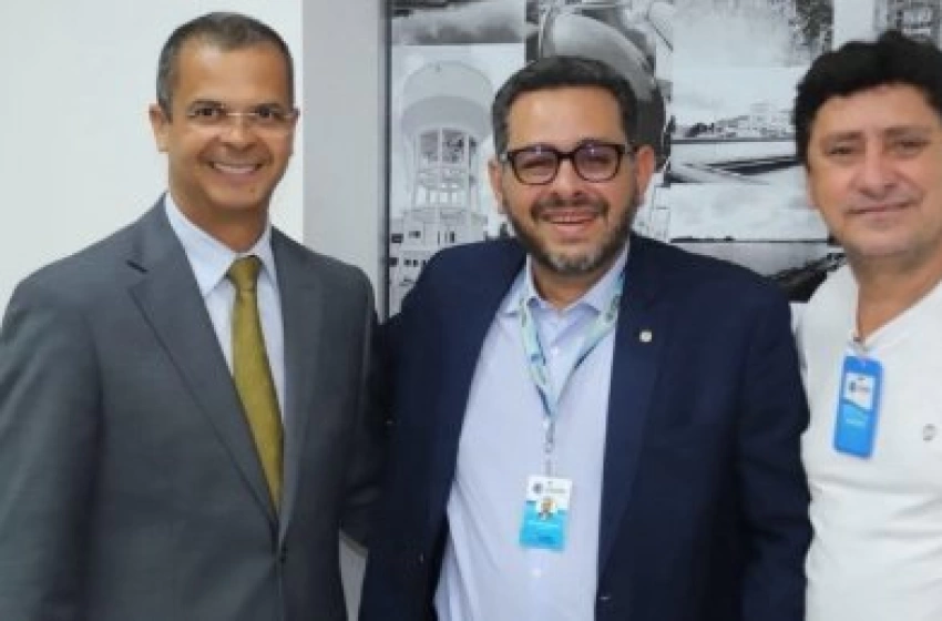 Imagem Jutay Meneses, Marcus Vinícius e Janderley 