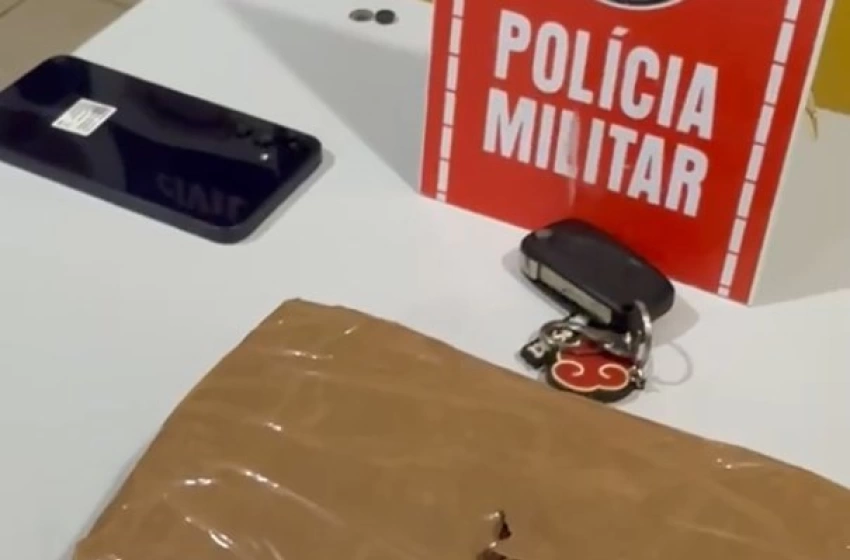 Imagem Drogas apreendidas pela polícia militar em Catolé do Rocha 