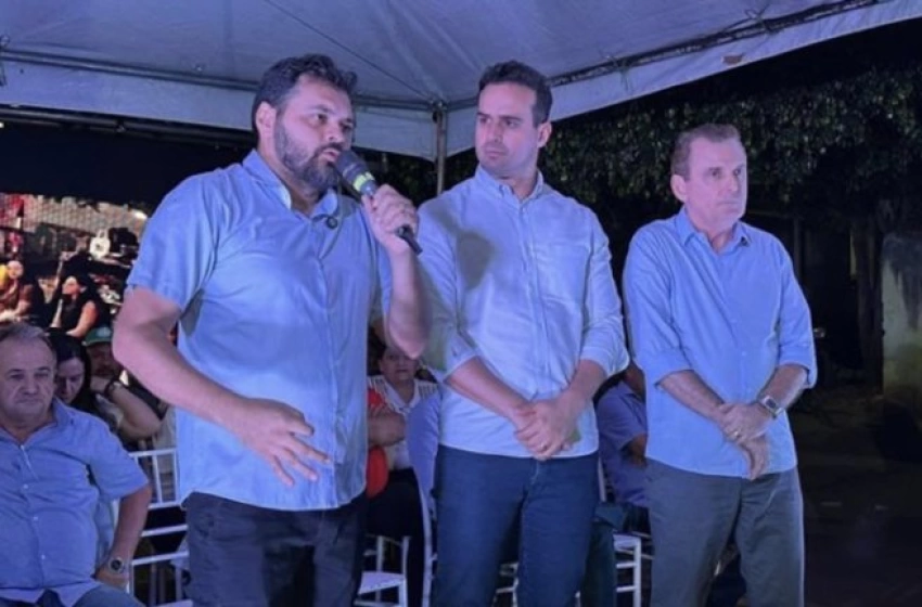 Imagem Prefeito Alyson, governador Lucas e o deputado Chico Mendes