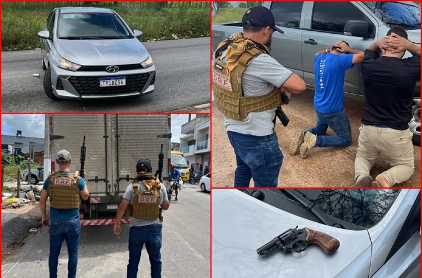 Imagem Prisão de três suspeitos de sequestro em Patos