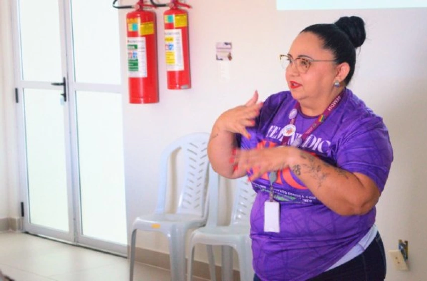 Imagem Palestra sobre Plano Setorial de Prevenção e Enfrentamento ao Assédio e Discriminação