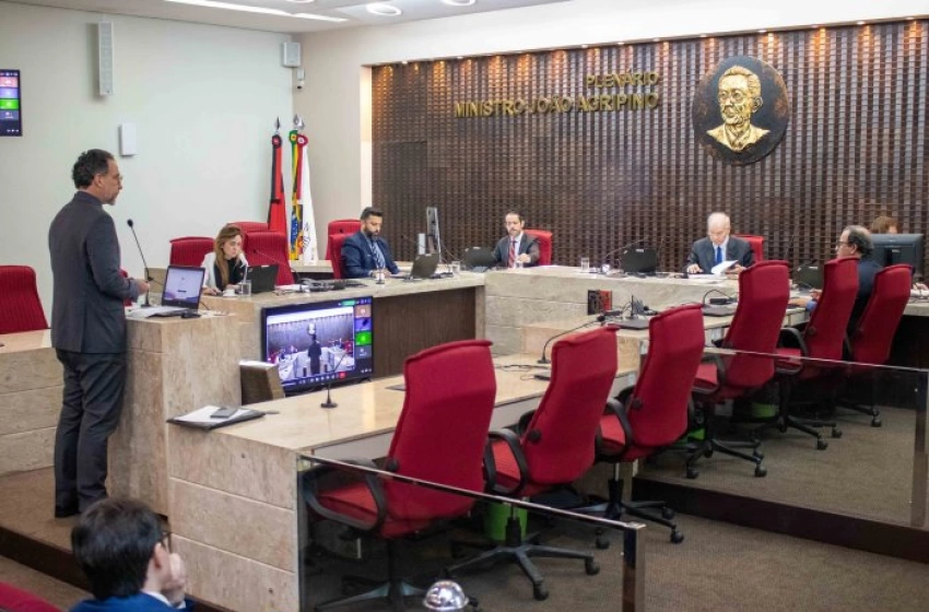 Imagem Sessão do Tribunal de Contas do Estado da Paraíba