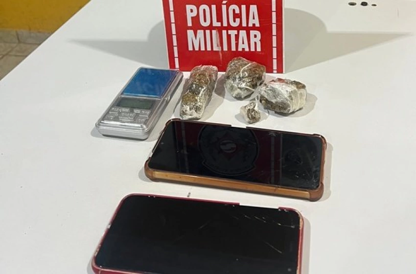 Imagem Drogas apreendidas pela polícia militar em Catolé do Rocha 