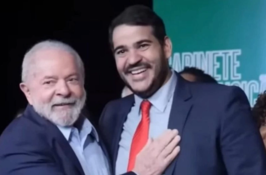 Imagem Lula com Jorge Messias