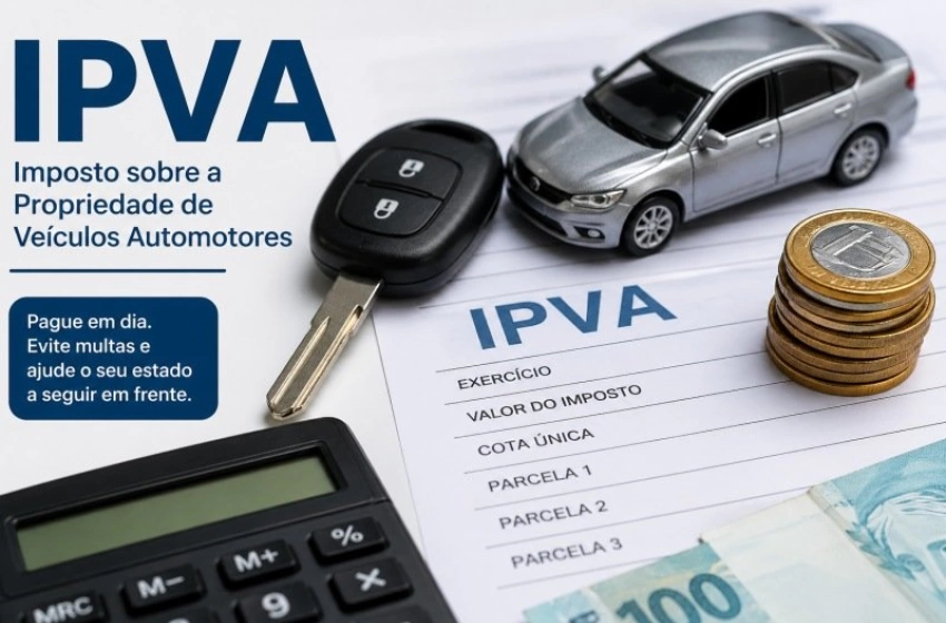Imagem IPVA (Imposto sobre a Propriedade de Veículos Automotores) 