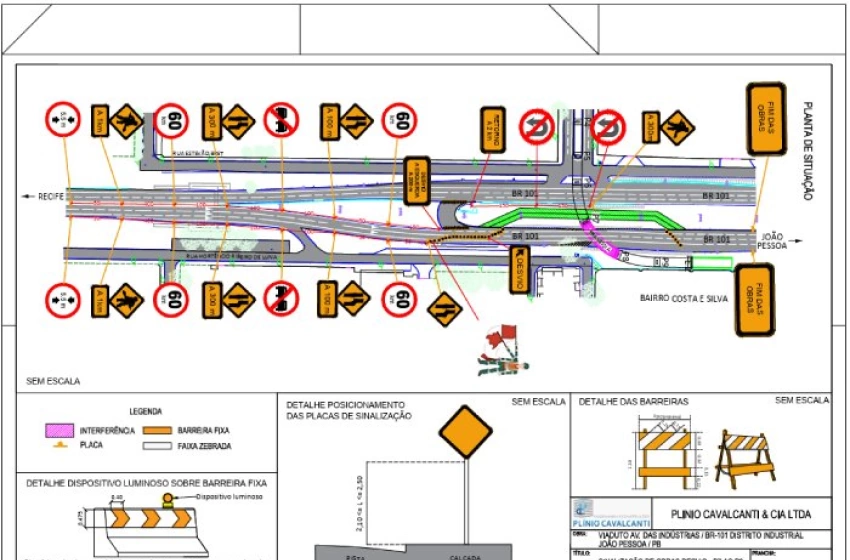 Imagem Remoção de escoramentos no Viaduto do Bairro das Indústrias