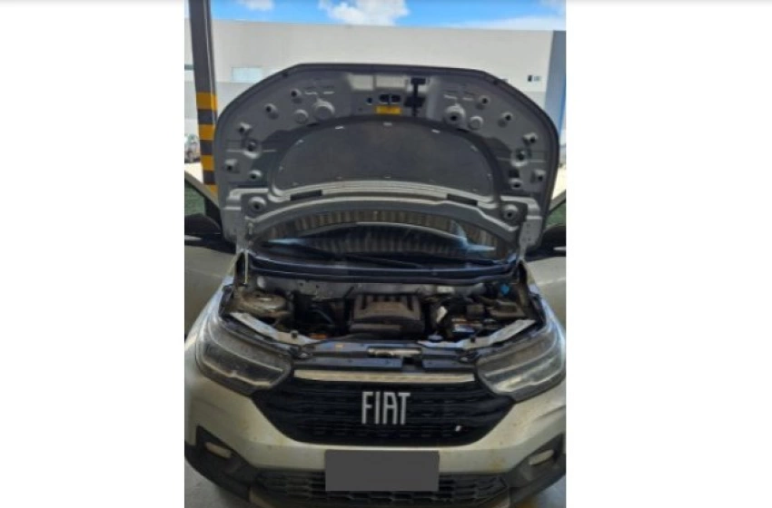 Imagem Apreensão de caminhonete roubada em Pernambuco