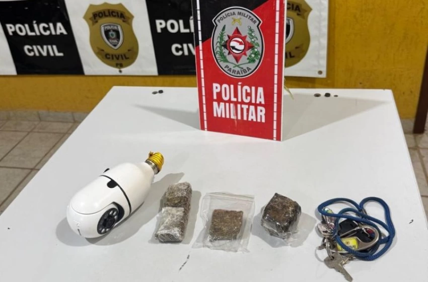 Imagem Drogas apreendidas pela polícia militar em Catolé do Rocha 