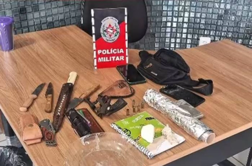 Imagem Prisão de homem suspeito de cometer homicídio