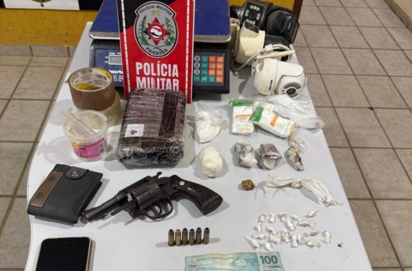 Imagem Drogas apreendidas pela polícia militar em Catolé do Rocha 