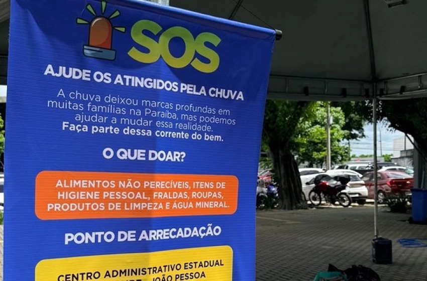 Imagem Sead lança campanha de solidariedade para apoiar famílias atingidas pelas chuvas na Paraíba