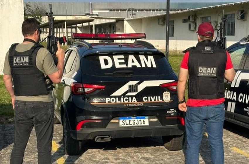 Imagem Prisão de suspeito de estupro e roubo