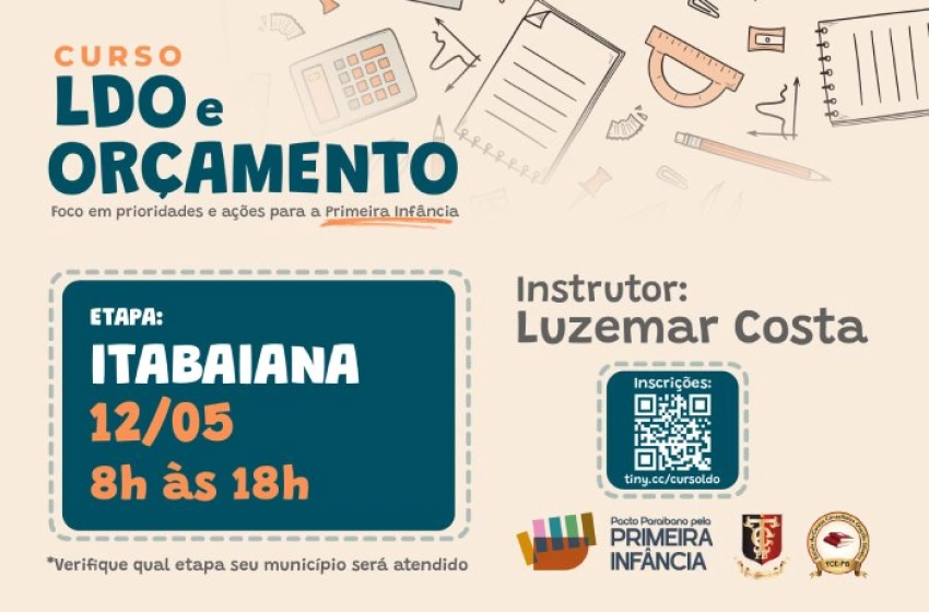 Imagem Curso sobre LDO e Orçamento