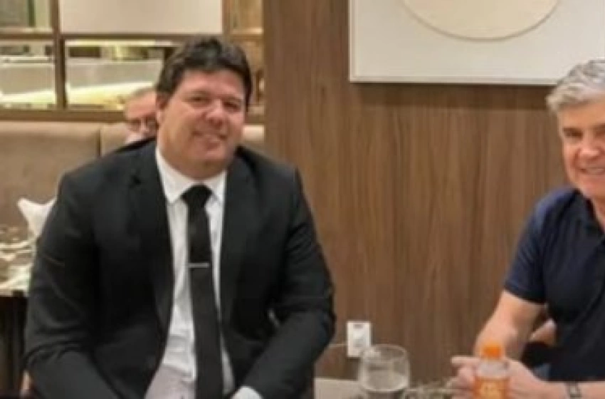 Imagem Prefeito de Prata, Genivaldo Tembório e o deputado federal Wellington Roberto