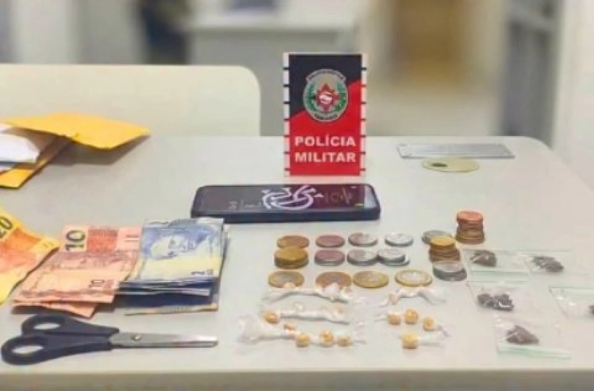 Imagem Prisão de homem por tráfico de drogas