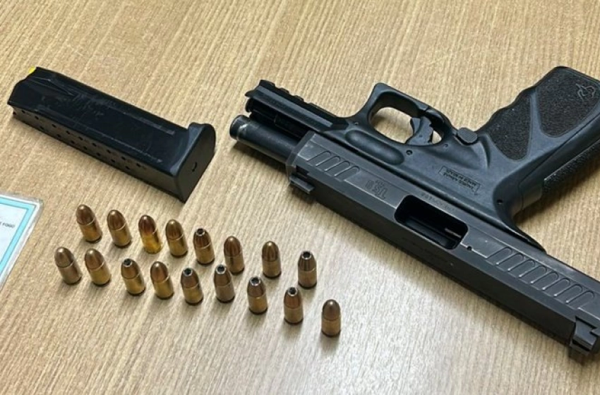 Imagem Arma de fogo apreendida pela polícia militar em João Pessoa 